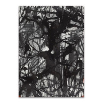 Abstract Calligraphy Ink Wall Art Print