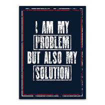 I Am the Solution Wall Art Print