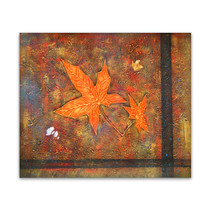 Orange Maple Leaves