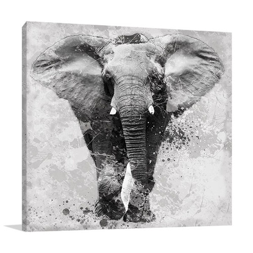 Proud Elephant Wall Art Print