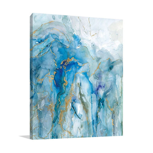 Abstract Lapis Wall Art Print