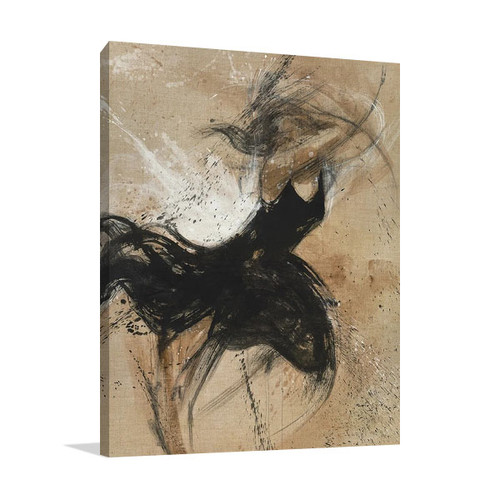Dancer in Black Wall Art Print