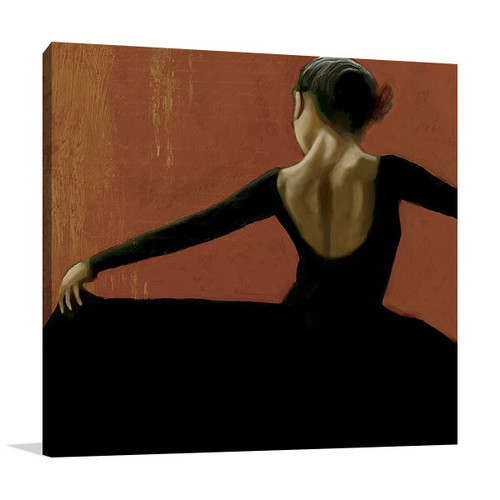 Lady Dancing Samba II Wall Art Print