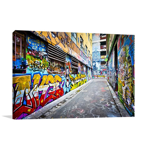 Melbourne Street Wall Art Print