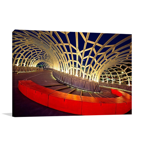 Webb Bridge Docklands Melbourne Wall Print