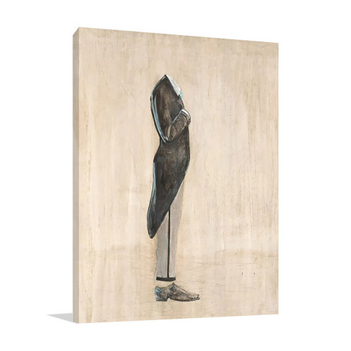 Standing Headless Man Wall Art Print