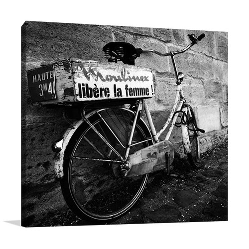 Rusty Bicycle Wall Art Print