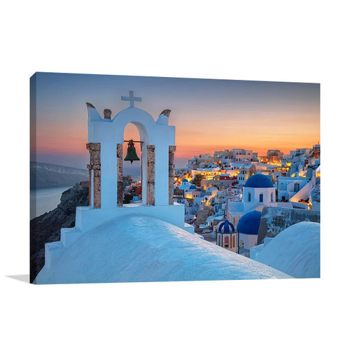 Island of Santorini Greece Wall Print