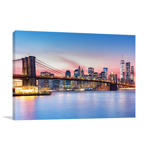 Manhattan Skyline Wall Art Print