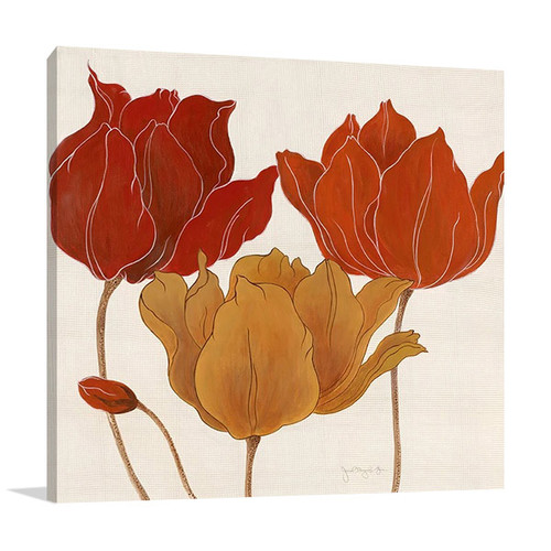 Austin's Tulips II Wall Art Print