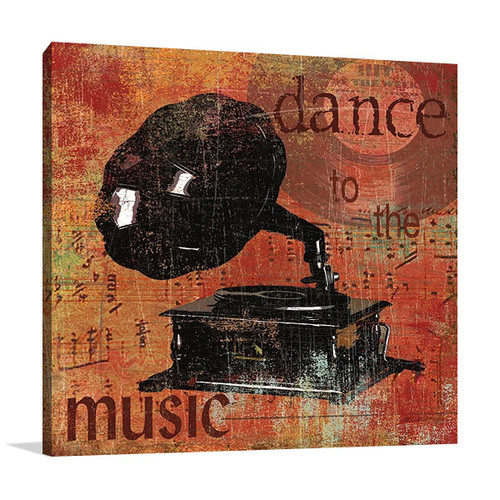 Dance To The Music Wall Print