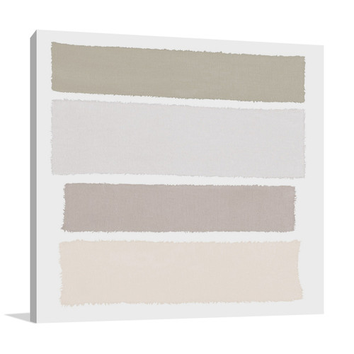 Neutral on White I Wall Art Print