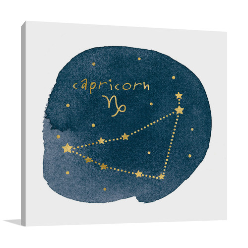 Horoscope Capricorn Wall Art Print