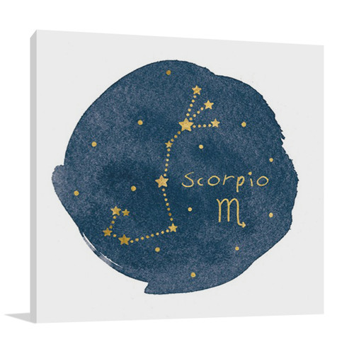 Horoscope Scorpio Wall Art Print