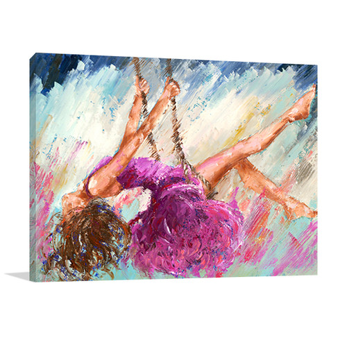 The Dancer on the Branch Wall Art Print