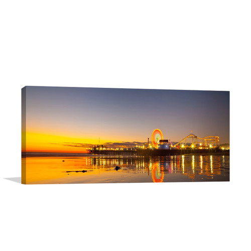 Santa Monica Pier Wall Art Print