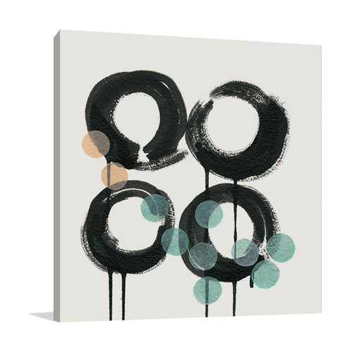 Zen Circles C Wall Art Print