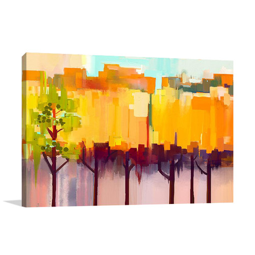 Abstract Landscape Wall Art Print