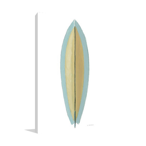 Beach Time Surfboard II Wall Art Print