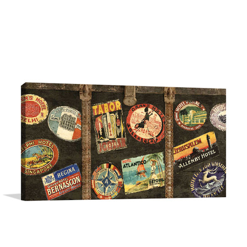 Vintage Voyage Wall Art Print