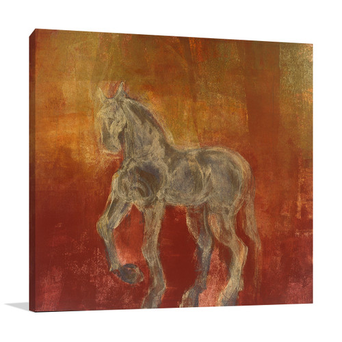Solar Pony II Wall Art Print