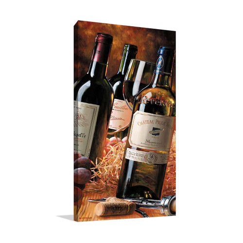 Wine Collection II Wall Art Print