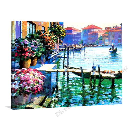 Flowers of Venice Italy Painting