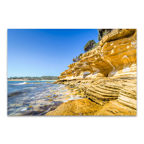 Tasmania Canvas Print Maria Island in Clear Day