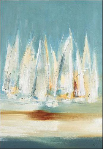 A Day to Sail II Wall Art Print, Lisa Ridgers
