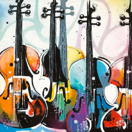 Variation for Violin I Wall Art Print