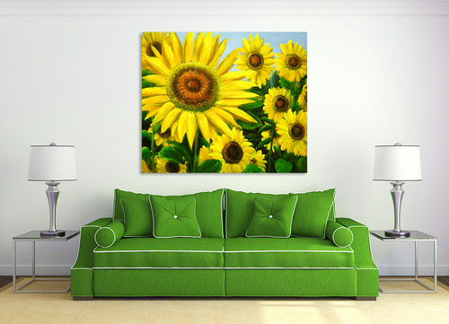 Sunflowers Two |Stretch Canvas Frames And Decoration