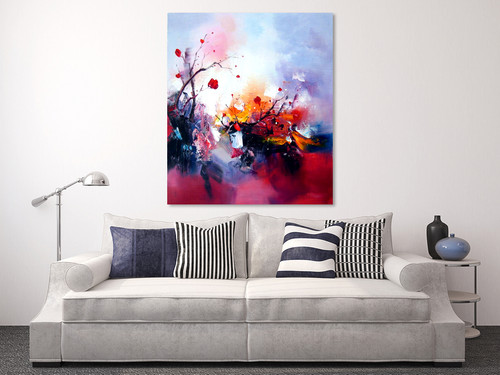 Collision of Colors In Canvas Art Prints And Decor Online