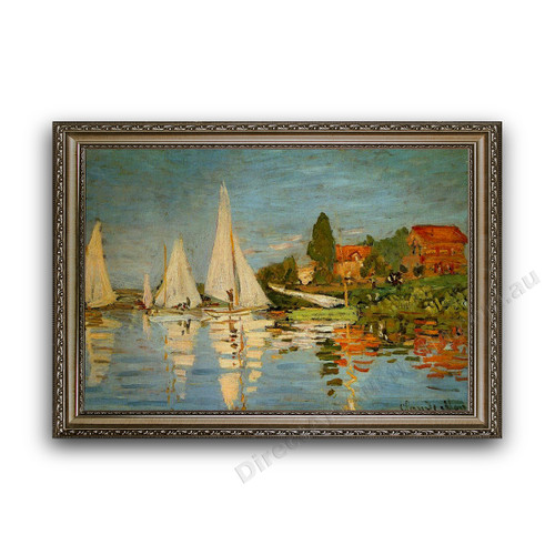 Monet | The Regatta at Argenteuil - Direct Art Australia