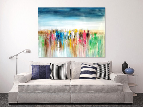 The Crowd | Wall Painting Ideas And Artwork For Sale