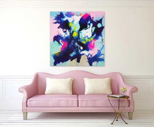 Shop for Colourful Abstract Wall Painting Brisbane