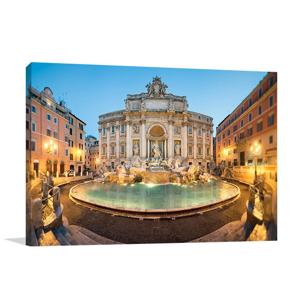 Trevi Fountain Italy Print