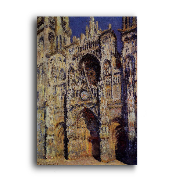 Monet | Rouen Cathedral in Full Sunlight - Direct Art Australia