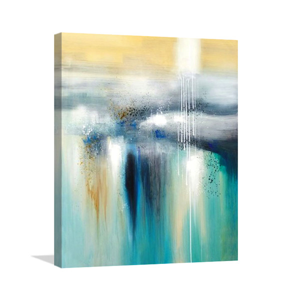 Blue Waterfalls | Canvas Wall Hangings And Paintings