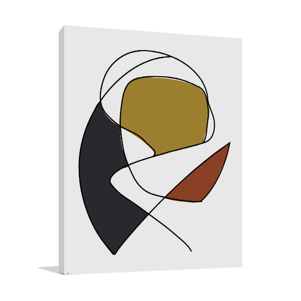 Abstract Tribeca III Wall Art Print