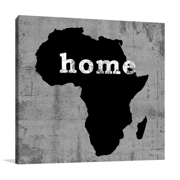 Africa Home Wall Art Print