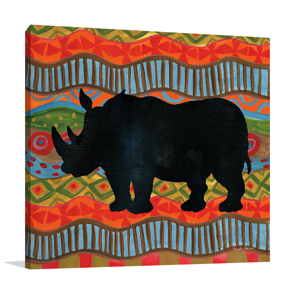 African Animal IV Wall Art Print