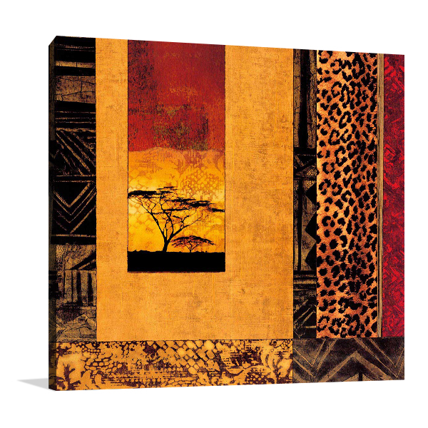 African Studies I Wall Art Print