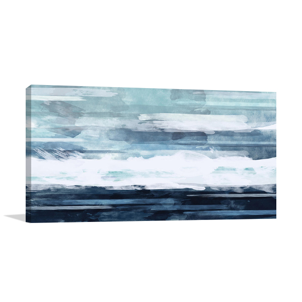 Blue Horizon Wall Art Print