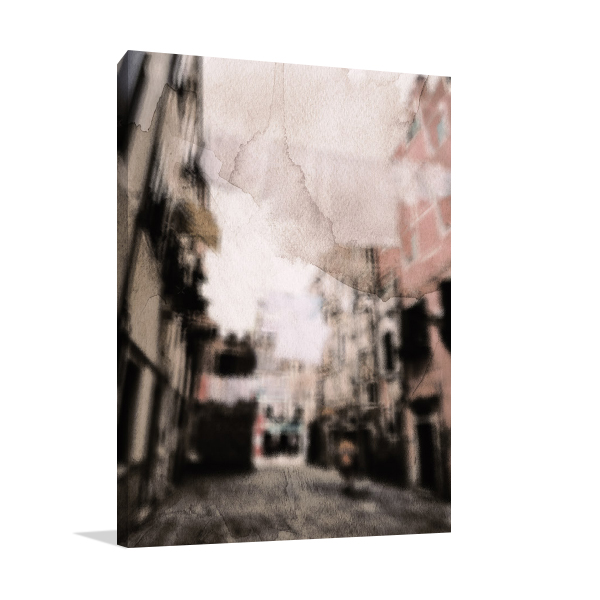 Blurred Street I Wall Art Print