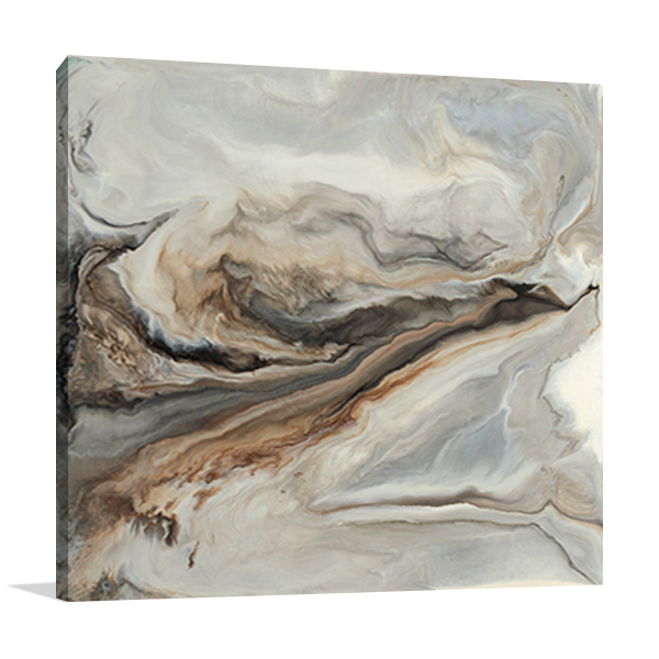 Brown Marble Wall Art Print