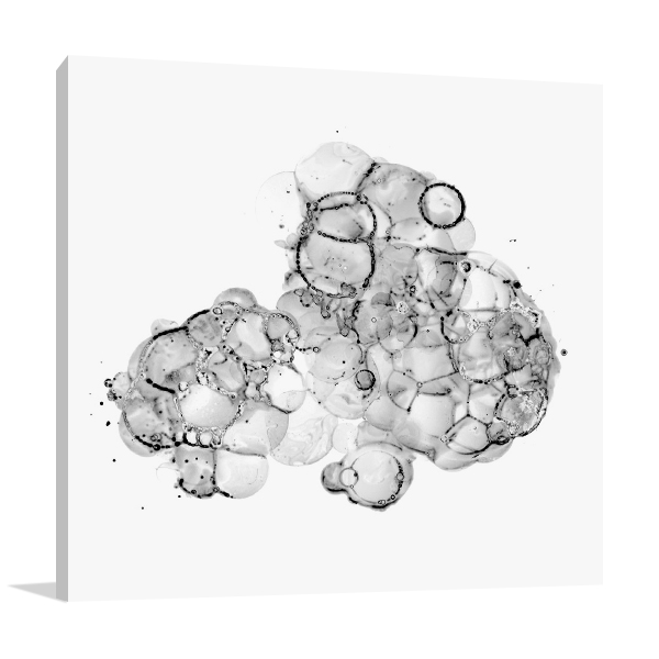 Cellular Cloud C Wall Art Print