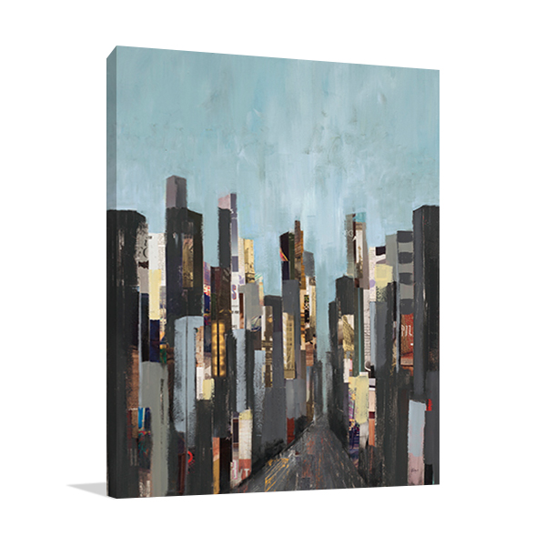 City Beat Wall Art Print