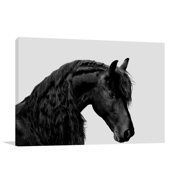 Classic Black I Wall Art Print