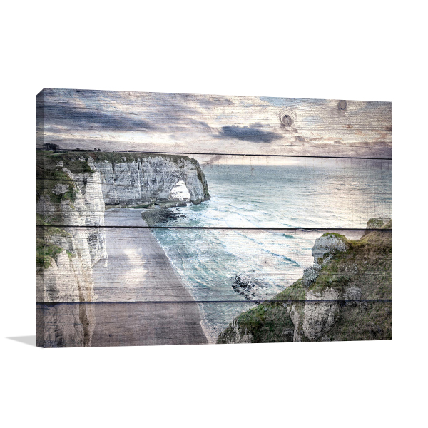 Cliff View Wall Art Print