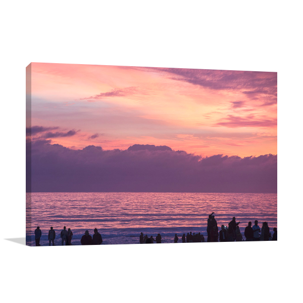 Coronado Sunset Wall Art Print